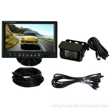 9\"Reversing camera system with quad digital display